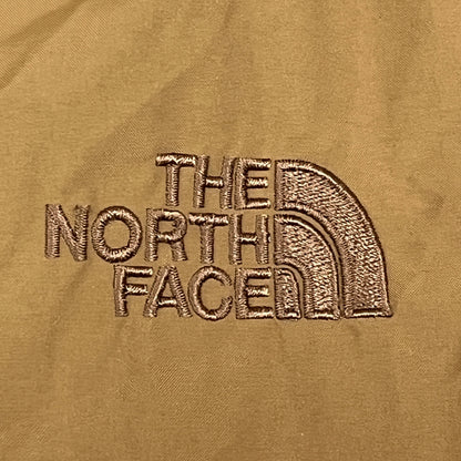 【THE NORTH FACE】GORE WINDSTOPPER ファー付き ダウンジャケット キャメル メンズ XL 100 取り外し可能フード/ファー #124