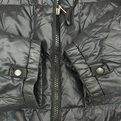 【THE NORTH FACE】ザ・ノース・フェイス 600フィルパワー ダウンジャケット 黒 メンズ XL(105) 軽量 コンパクト #125