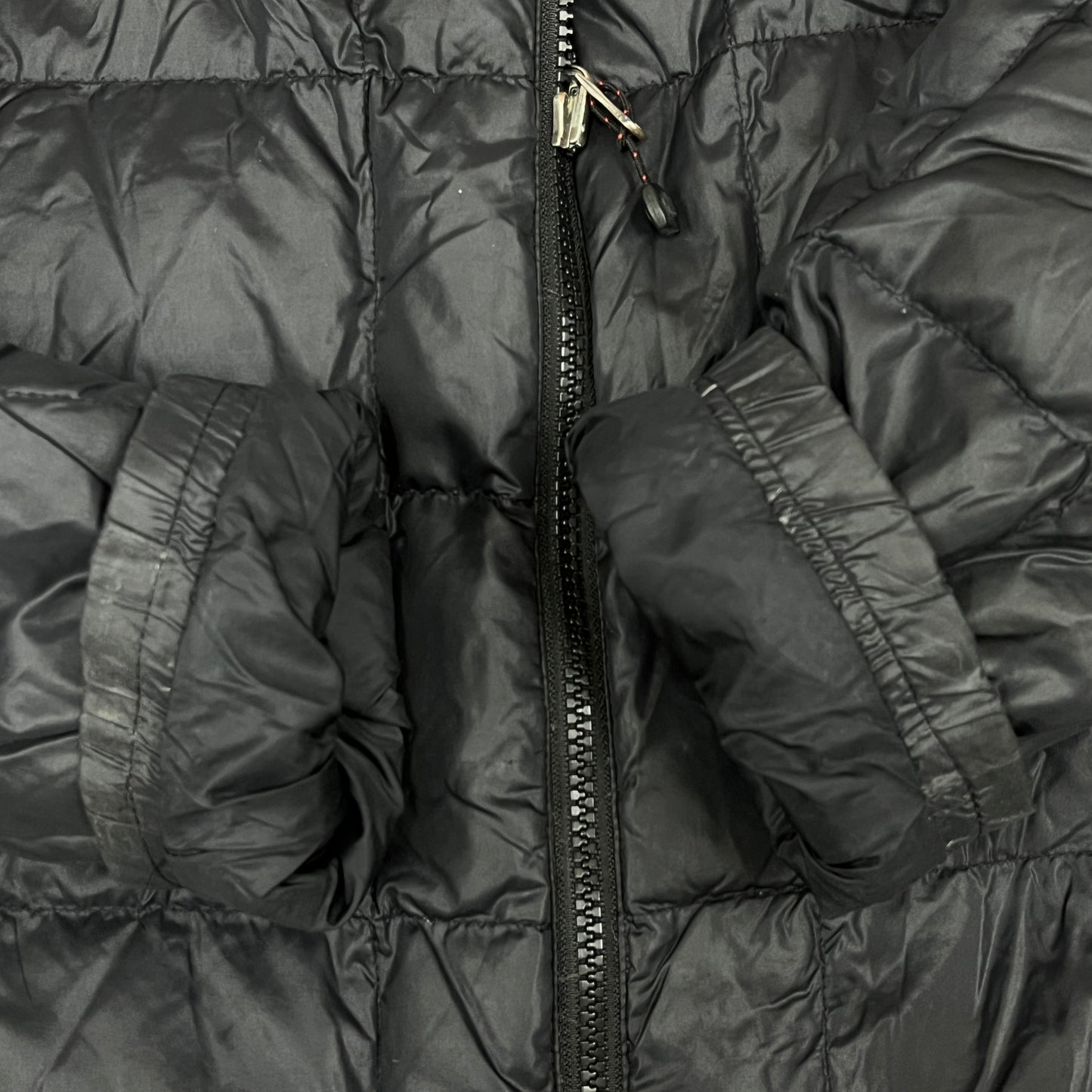 【THE NORTH FACE】ザ・ノース・フェイス 600フィルパワー ダウンジャケット 黒 メンズ XL(105) 軽量 コンパクト #125