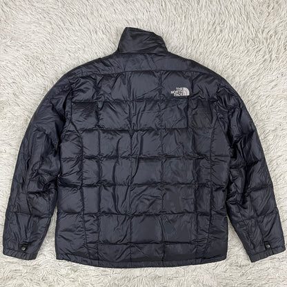 【THE NORTH FACE】ザ・ノース・フェイス 600フィルパワー ダウンジャケット 黒 メンズ XL(105) 軽量 コンパクト #125