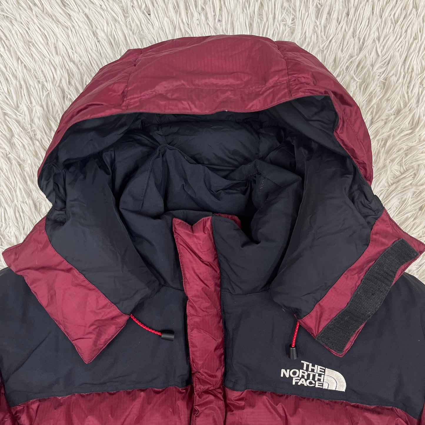 THE NORTH FACE ザ ノースフェイス バルトロ サミットシリーズ ダウンジャケット 700フィル WINDSTOPPER メンズL（100） ボルドー×ブラック #126