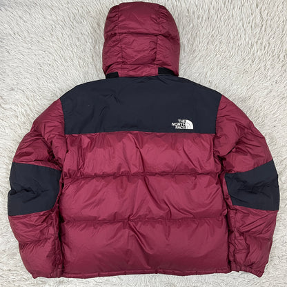 THE NORTH FACE ザ ノースフェイス バルトロ サミットシリーズ ダウンジャケット 700フィル WINDSTOPPER メンズL（100） ボルドー×ブラック #126