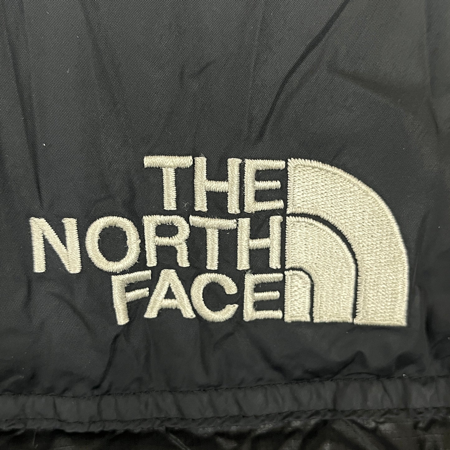 THE NORTH FACE ザ ノースフェイス ヌプシ ダウンジャケット 700フィル ブラック メンズL(100) #127 リペア有
