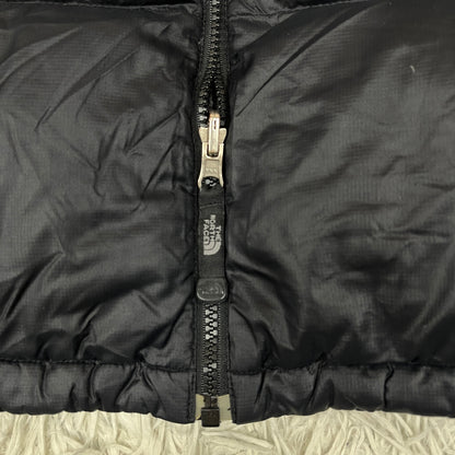 THE NORTH FACE ザ ノースフェイス ヌプシ ダウンジャケット 700フィル ブラック メンズL(100) #127 リペア有