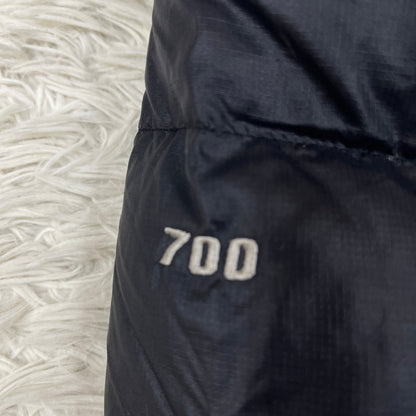 THE NORTH FACE ザ ノースフェイス ヌプシ ダウンジャケット 700フィル ブラック メンズL(100) #127 リペア有