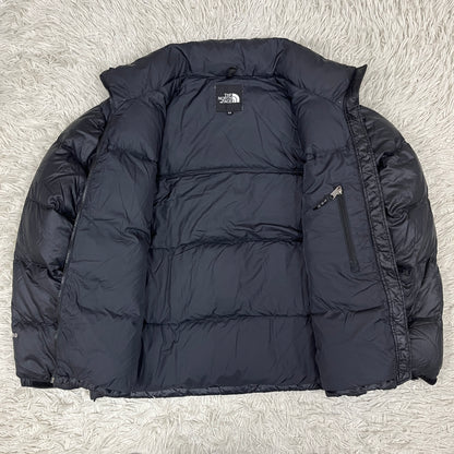 THE NORTH FACE ザ ノースフェイス ヌプシ ダウンジャケット 700フィル ブラック メンズL(100) #127 リペア有