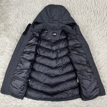 THE NORTH FACE ザ ノースフェイス ハイベント グースダウンジャケット レディースM 90サイズ ダークグレー THE NORTH FACE HYVENT 高機能 防水 透湿 #130