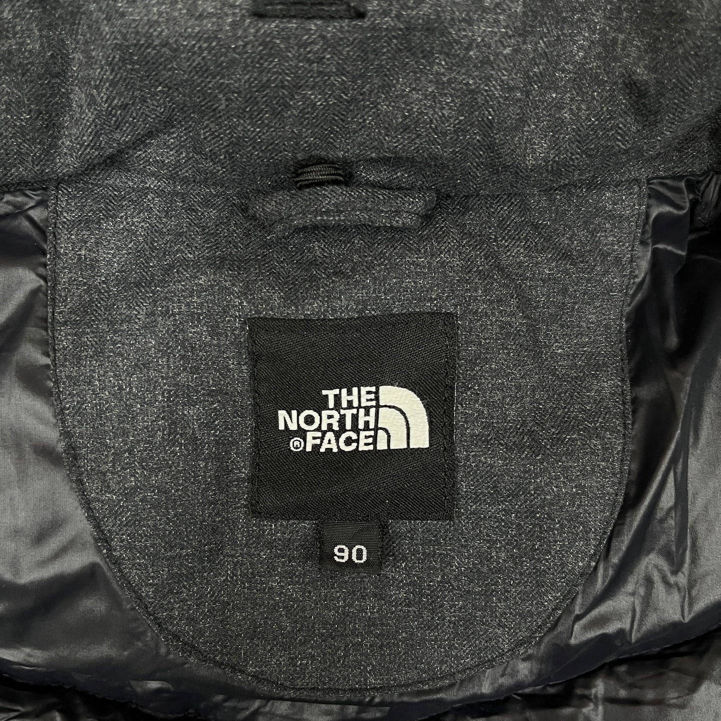 THE NORTH FACE ザ ノースフェイス ハイベント グースダウンジャケット レディースM 90サイズ ダークグレー THE NORTH FACE HYVENT 高機能 防水 透湿 #130