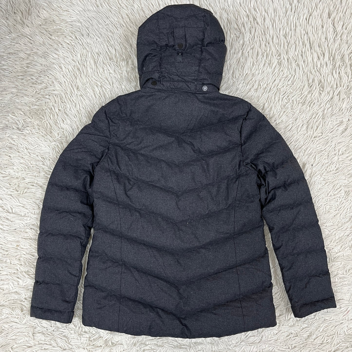 THE NORTH FACE ザ ノースフェイス ハイベント グースダウンジャケット レディースM 90サイズ ダークグレー THE NORTH FACE HYVENT 高機能 防水 透湿 #130