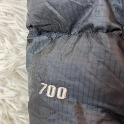 【極暖】THE NORTH FACE サミットシリーズ バルトロライト型 ダウンジャケット 700fill メンズL グレー/ブラック NFD00B64 #132