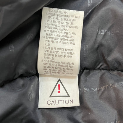 【極暖】THE NORTH FACE サミットシリーズ バルトロライト型 ダウンジャケット 700fill メンズL グレー/ブラック NFD00B64 #132