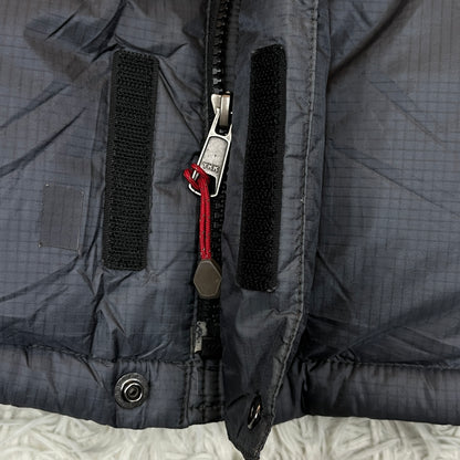 【極暖】THE NORTH FACE サミットシリーズ バルトロライト型 ダウンジャケット 700fill メンズL グレー/ブラック NFD00B64 #132