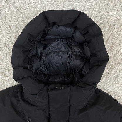 THE NORTH FACE ノースフェイス ロングダウンコート NC1DJ51A ブラック メンズM(95) グースダウン 105cm丈【訳あり特価】#133