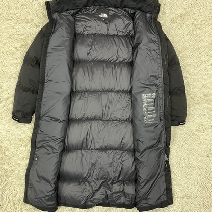 THE NORTH FACE ノースフェイス ロングダウンコート NC1DJ51A ブラック メンズM(95) グースダウン 105cm丈【訳あり特価】#133