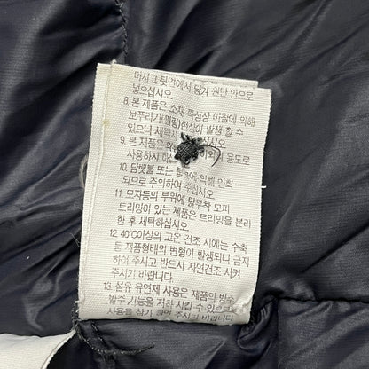 THE NORTH FACE WINDSTOPPER ダウンジャケット ブラック メンズL（100）高機能 防風 透湿 NFJ1DH64 #134