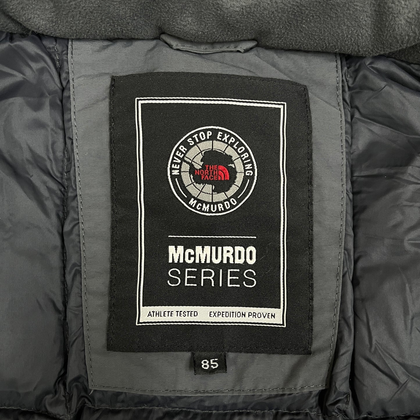 【THE NORTH FACE】ノースフェイス マクマード ダウン 85/XS アイボリー NFJ1DH85 ドライベント 撥水 防寒 #136