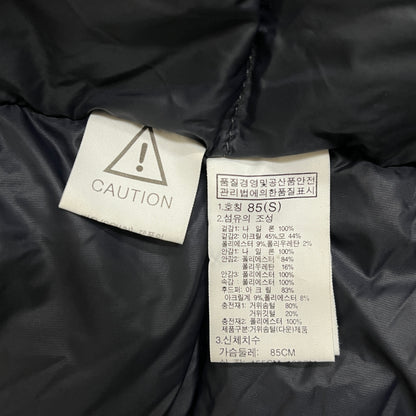 【THE NORTH FACE】ノースフェイス マクマード ダウン 85/XS アイボリー NFJ1DH85 ドライベント 撥水 防寒 #136