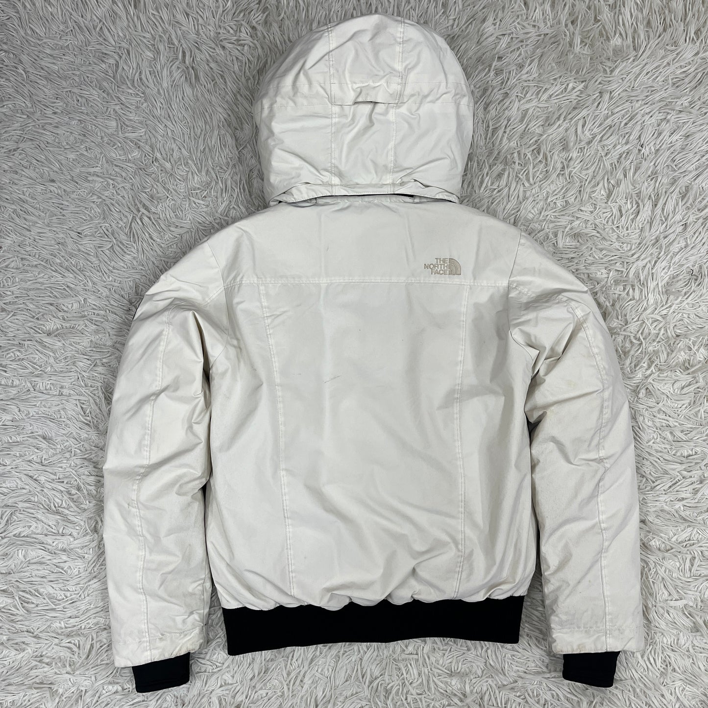 【THE NORTH FACE】ノースフェイス マクマード ダウン 85/XS アイボリー NFJ1DH85 ドライベント 撥水 防寒 #136