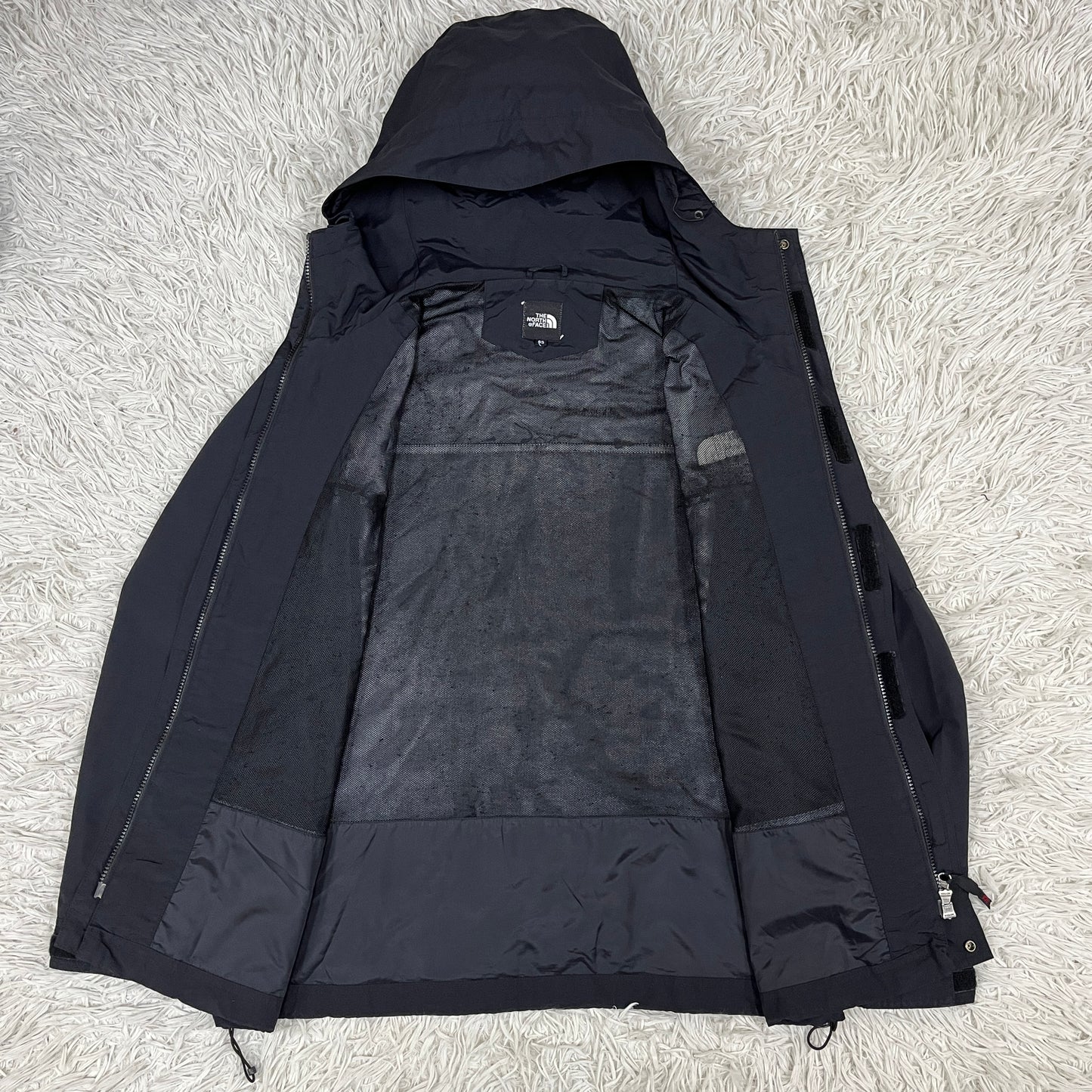 【THE NORTH FACE】ザ ノースフェイス マウンテンパーカー ブラック メンズ95(M) ゴールドウィンコリア製 #138