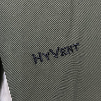 【THE NORTH FACE】ザ ノース・フェイス HyVent 高機能ダウンジャケット Keep-Heat搭載 メンズM(95) カーキ フード着脱可 #139