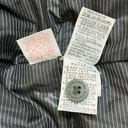 【THE NORTH FACE】ザ ノース・フェイス HyVent 高機能ダウンジャケット Keep-Heat搭載 メンズM(95) カーキ フード着脱可 #139