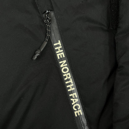 THE NORTH FACE ロングダウンジャケット DRYVENT搭載 グースダウン ブラック メンズXS/85サイズ #140