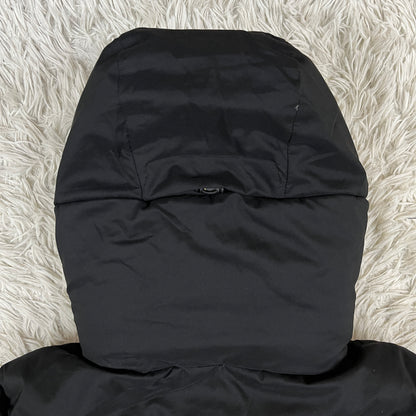 THE NORTH FACE ロングダウンジャケット DRYVENT搭載 グースダウン ブラック メンズXS/85サイズ #140