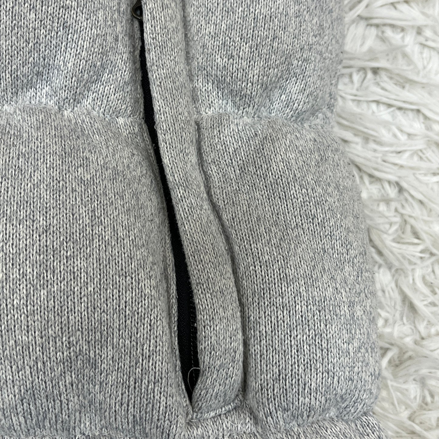 【希少】THE NORTH FACE ノースフェイス ホワイトレーベル ダウンベスト 韓国限定 700 レディースXL グレー #141