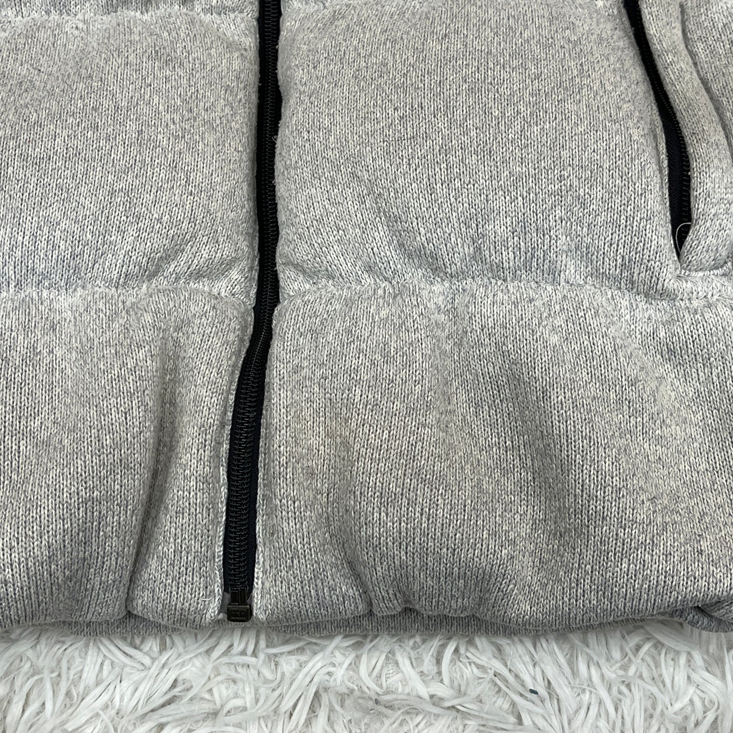 【希少】THE NORTH FACE ノースフェイス ホワイトレーベル ダウンベスト 韓国限定 700 レディースXL グレー #141