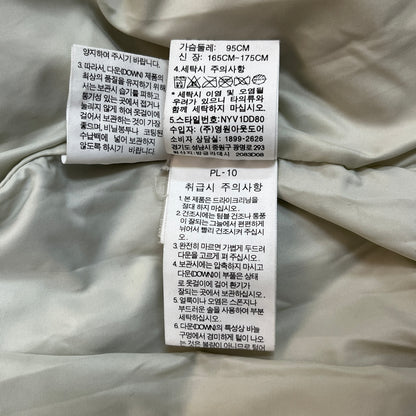 【希少】THE NORTH FACE ノースフェイス ホワイトレーベル ダウンベスト 韓国限定 700 レディースXL グレー #141