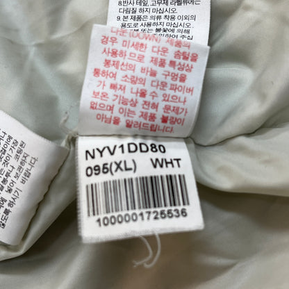 【希少】THE NORTH FACE ノースフェイス ホワイトレーベル ダウンベスト 韓国限定 700 レディースXL グレー #141