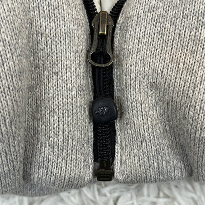 【希少】THE NORTH FACE ノースフェイス ホワイトレーベル ダウンベスト 韓国限定 700 レディースXL グレー #141