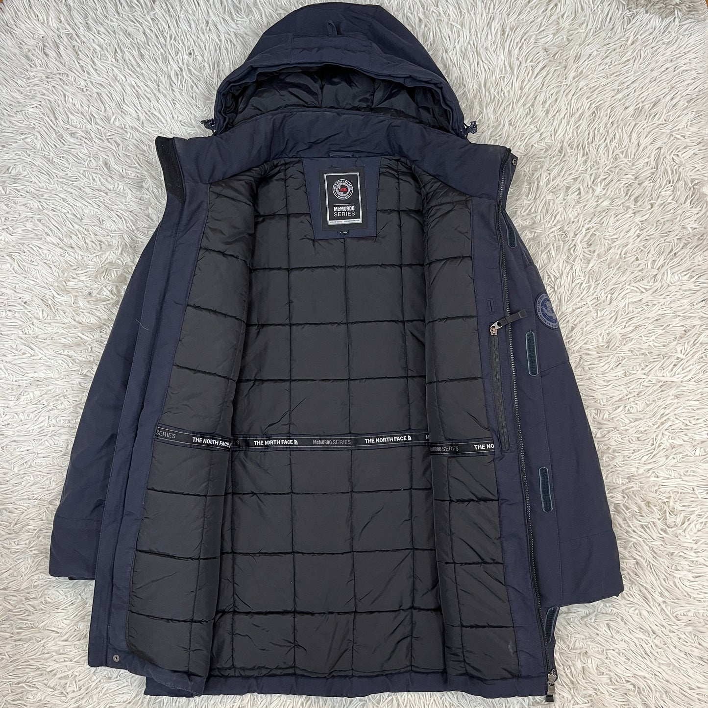 THE NORTH FACE ザ ノースフェイス マクマードシリーズ モッズコート メンズ 110/2XL ネイビー VX ACTIVE 中綿 NVJ3NG50 #142