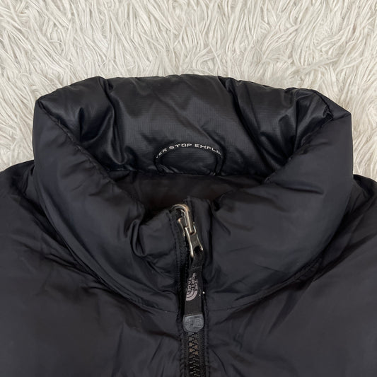 【美品】THE NORTH FACE ノースフェイス ヌプシ ダウンジャケット 700フィル 黒 レディース L #143