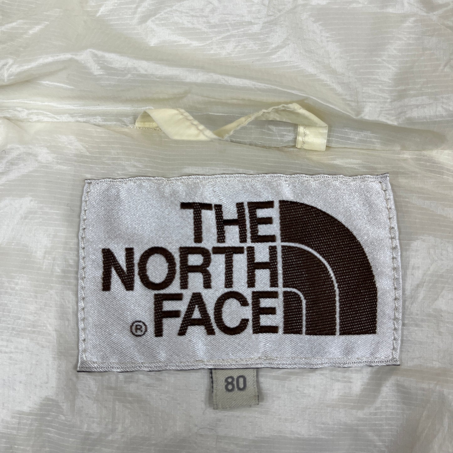 希少品✨THE NORTH FACE ノースフェイス ホワイトレーベル ボアダウンベスト 700フィル 白 レディース S #144