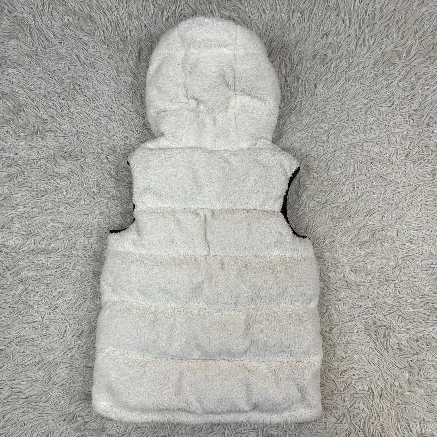 希少品✨THE NORTH FACE ノースフェイス ホワイトレーベル ボアダウンベスト 700フィル 白 レディース S #144