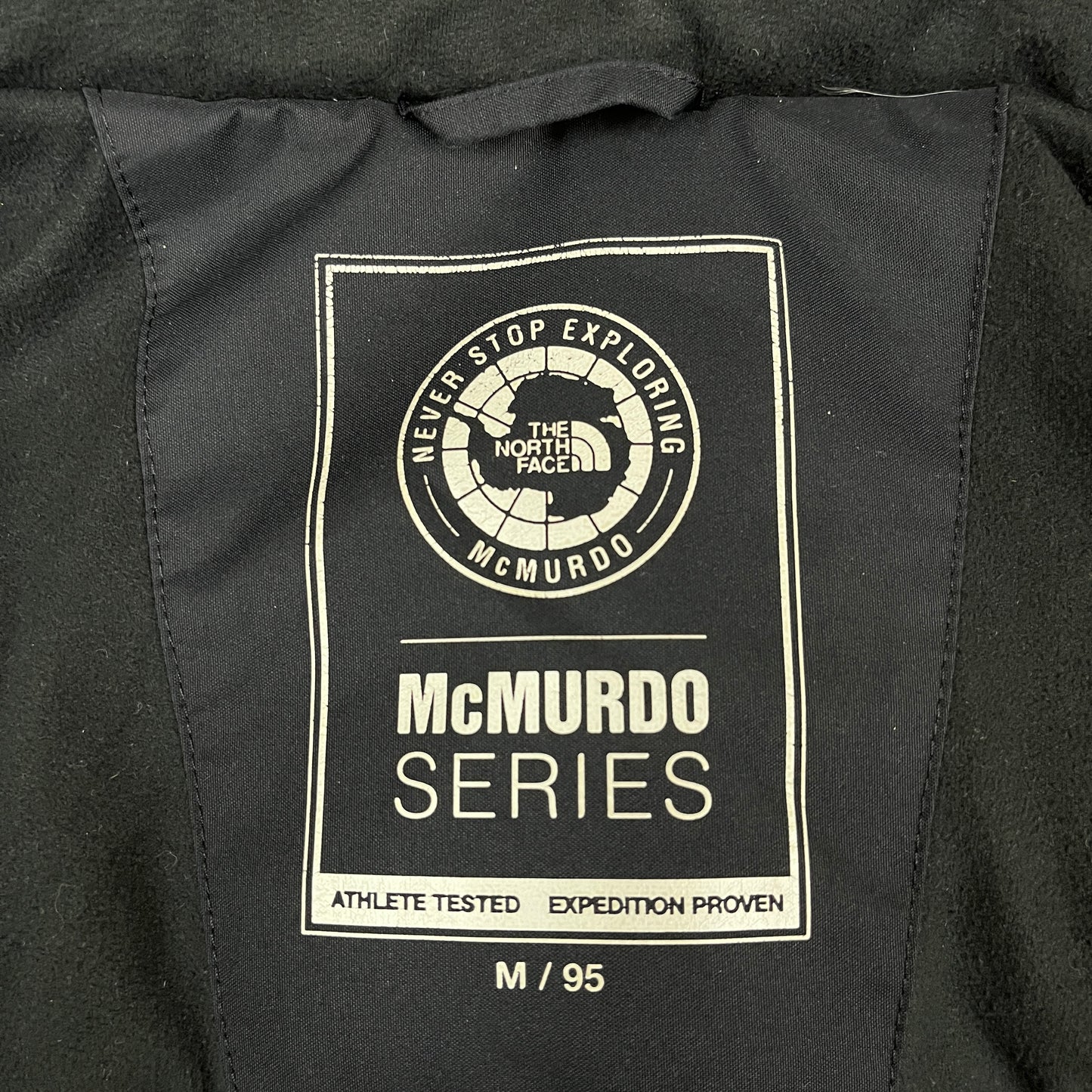 【極暖】THE NORTH FACE ノースフェイス マクマード ダウンジャケット メンズM 黒 RDSグース #145