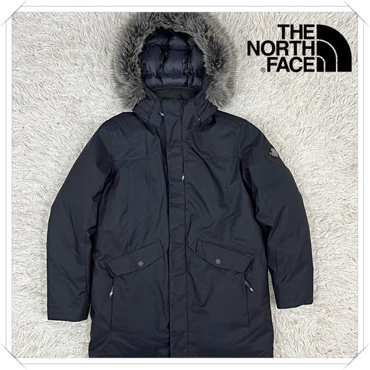 【極暖】THE NORTH FACE ノースフェイス マクマード ダウンジャケット メンズM 黒 RDSグース #145