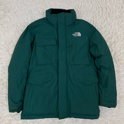 THE NORTH FACE ザ・ノース・フェイス WINDSTOPPER ダウンジャケット メンズ100(L) グリーン NFJ1DH64 #146