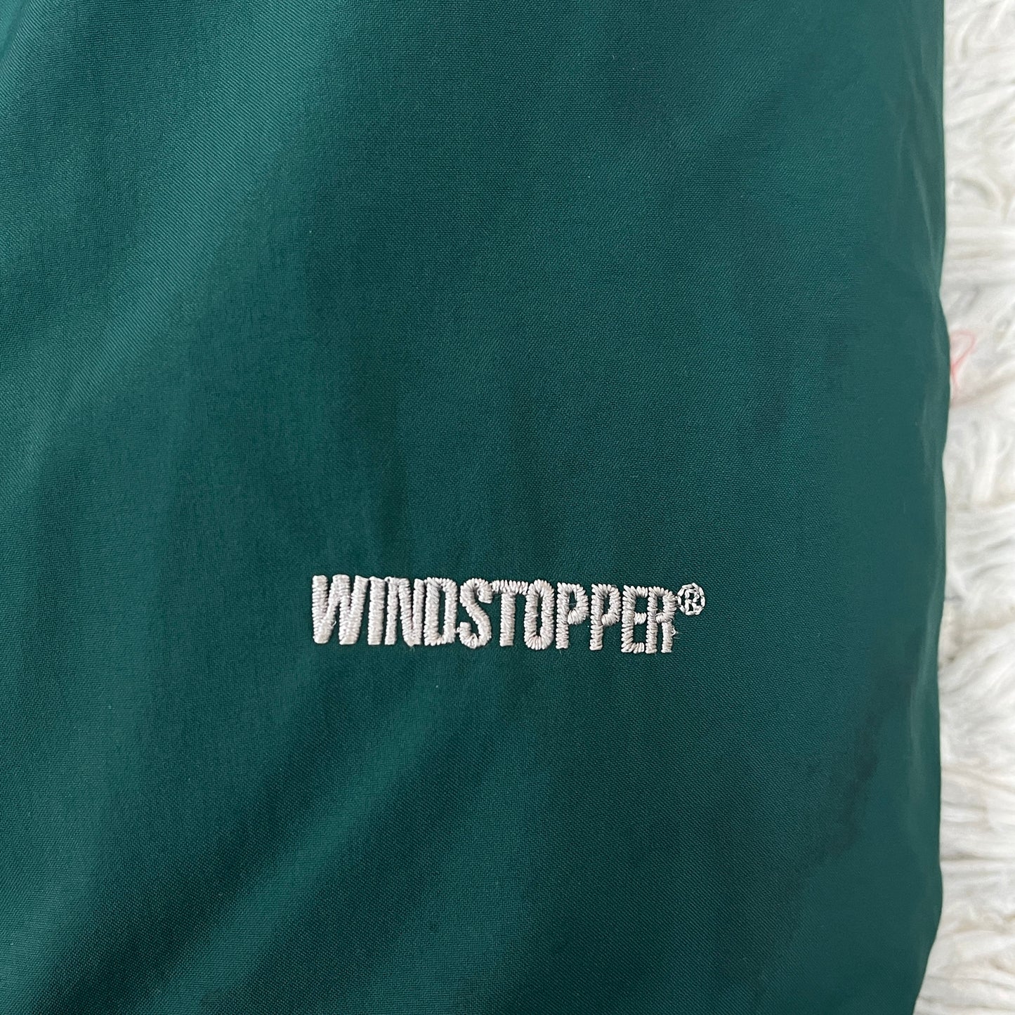 THE NORTH FACE ザ・ノース・フェイス WINDSTOPPER ダウンジャケット メンズ100(L) グリーン NFJ1DH64 #146