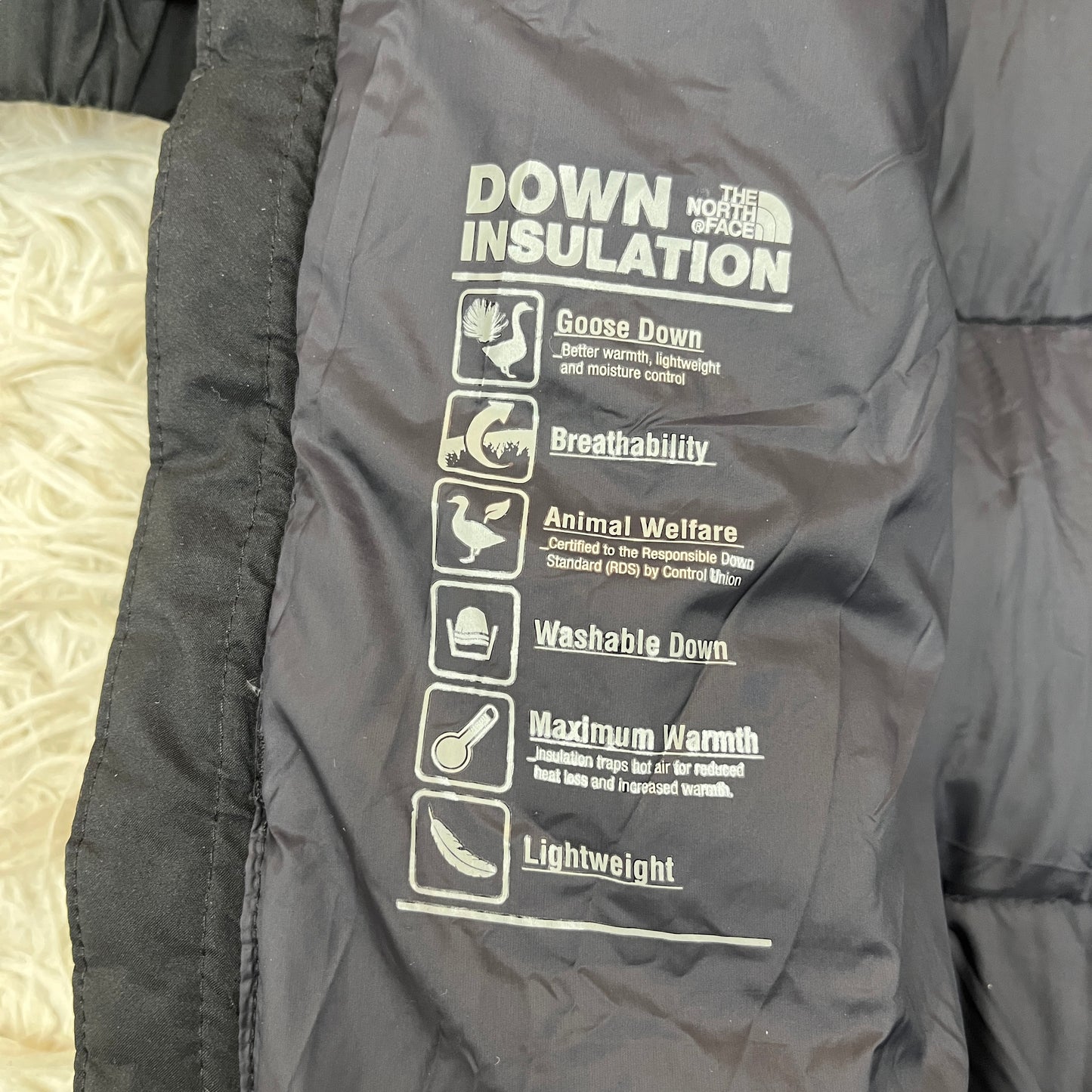 ザ・ノースフェイス キッズ ドライベント ロングダウンコート ブラック 140サイズ NJ1DK50S #147