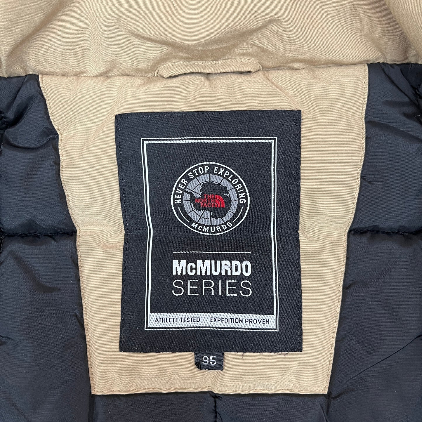 【THE NORTH FACE】マクマードシリーズ VX ACTIVE 中綿ジャケット ベージュ メンズ95(M) #148