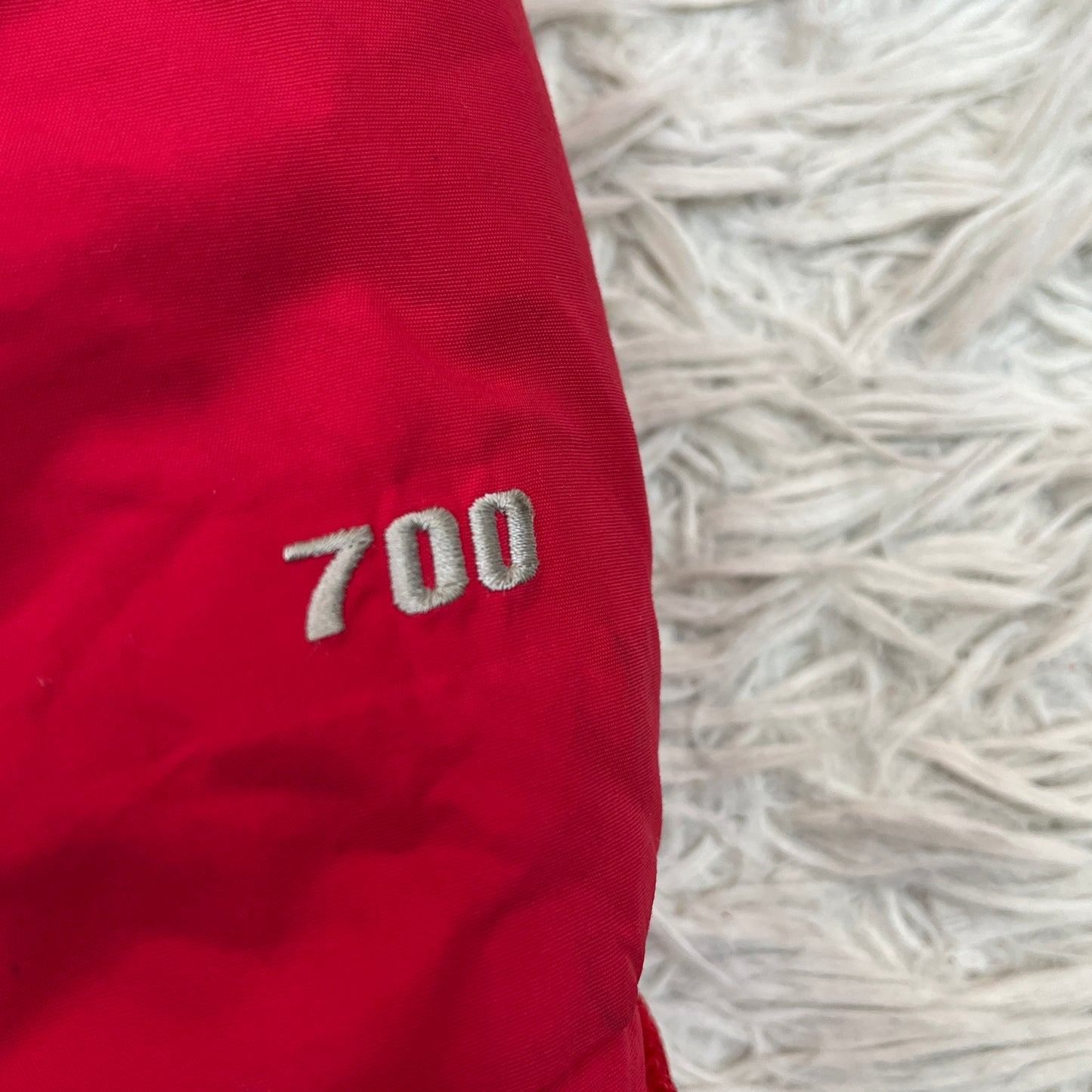 ザ ノースフェイス 700フィル ダウンジャケット メンズL レッド NFJ1DD74 防寒 アウトドア THE NORTH FACE #150