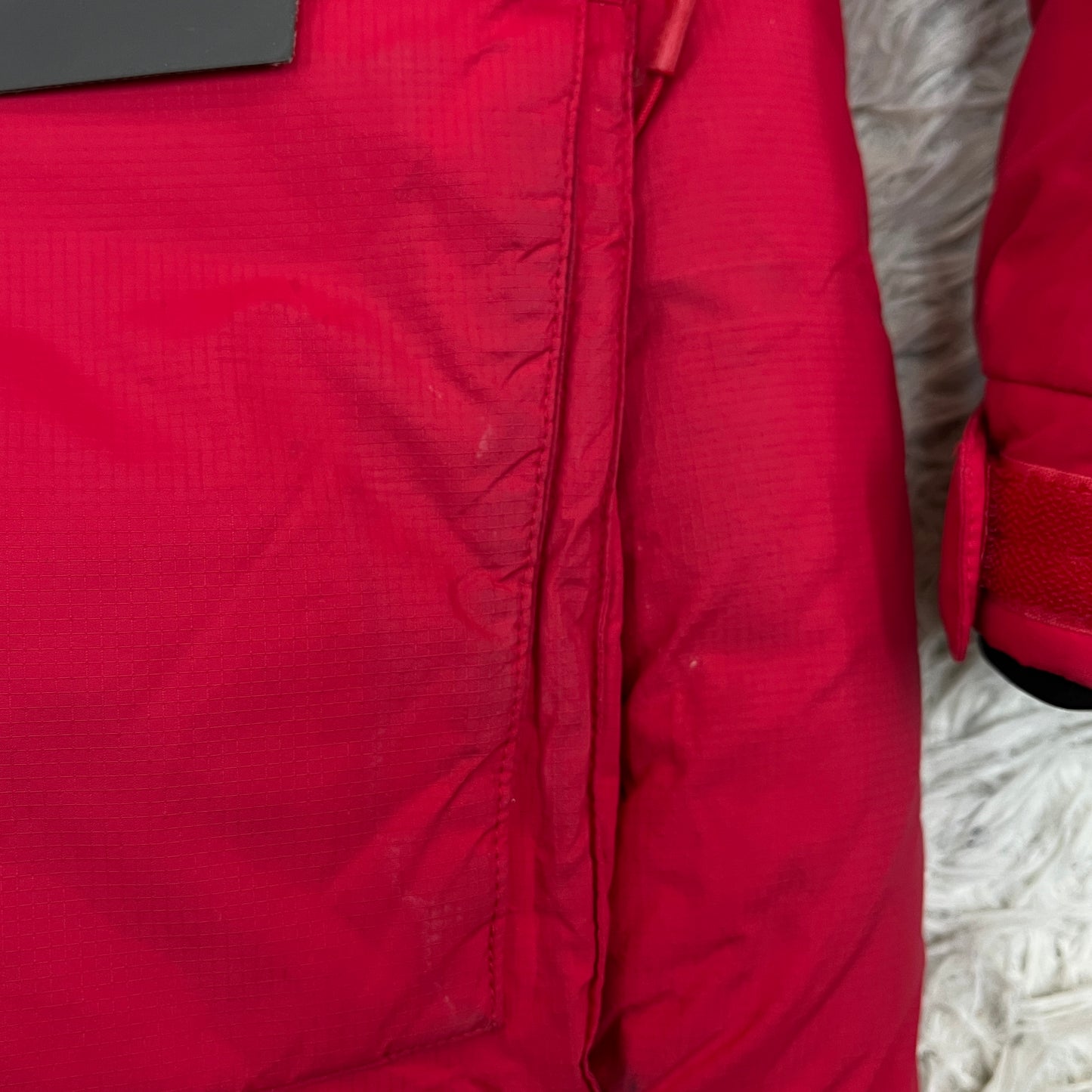 ザ ノースフェイス 700フィル ダウンジャケット メンズL レッド NFJ1DD74 防寒 アウトドア THE NORTH FACE #150