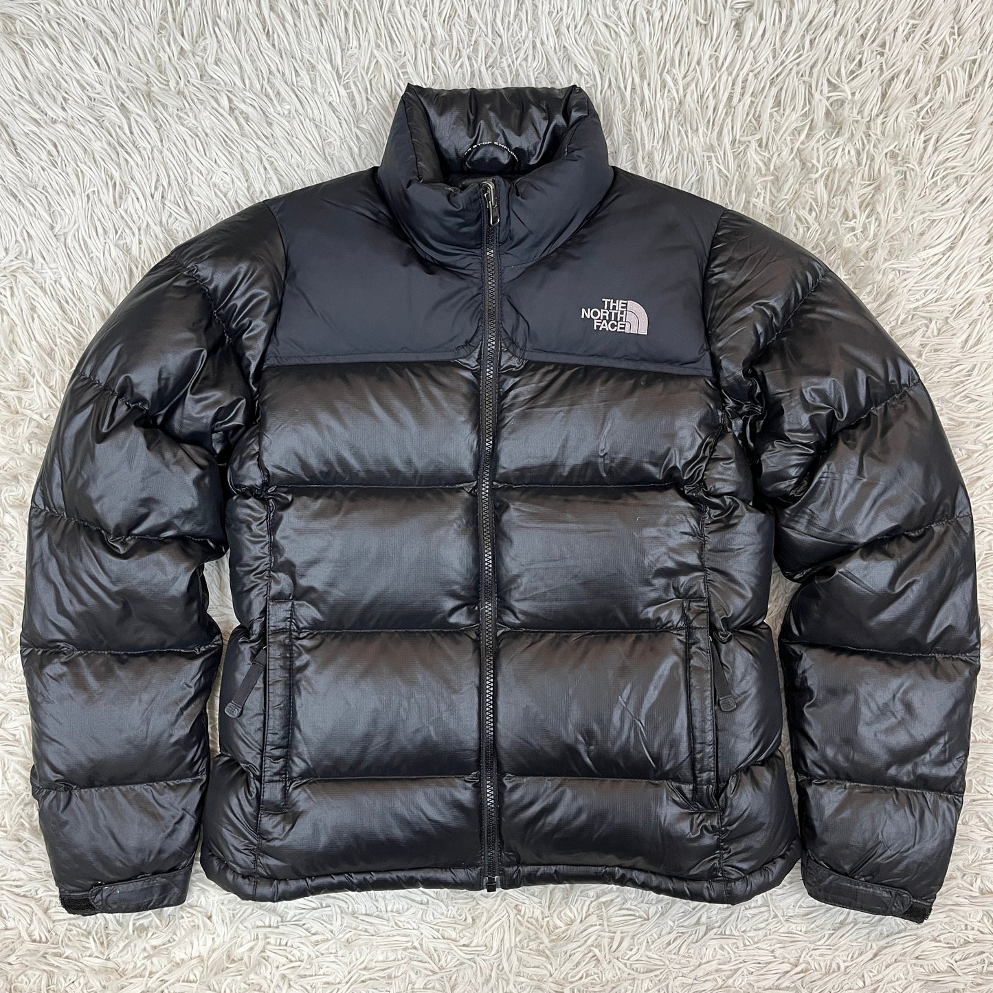 【THE NORTH FACE】NUPTSE JACKET ノースフェイス ヌプシジャケット 700FILL ダウンジャケット レディース 80(S) ブラック NFD00A90 #151