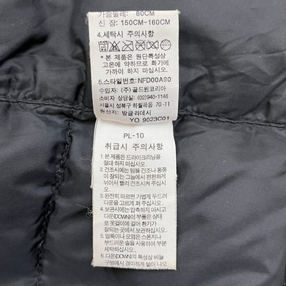 【THE NORTH FACE】NUPTSE JACKET ノースフェイス ヌプシジャケット 700FILL ダウンジャケット レディース 80(S) ブラック NFD00A90 #151