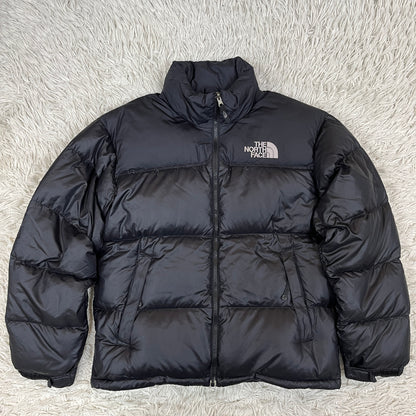 【THE NORTH FACE】ザ ノース フェイス ヌプシ ダウンジャケット 700フィルパワー ブラック メンズ M相当（表記95） #153