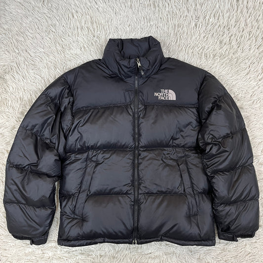 【THE NORTH FACE】ザ ノース フェイス ヌプシ ダウンジャケット 700フィルパワー ブラック メンズ M相当（表記95） #153