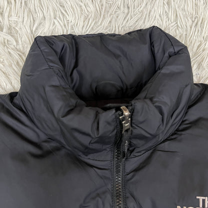 【THE NORTH FACE】ザ ノース フェイス ヌプシ ダウンジャケット 700フィルパワー ブラック メンズ M相当（表記95） #153
