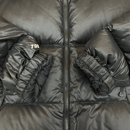 【THE NORTH FACE】ザ ノース フェイス ヌプシ ダウンジャケット 700フィルパワー ブラック メンズ M相当（表記95） #153